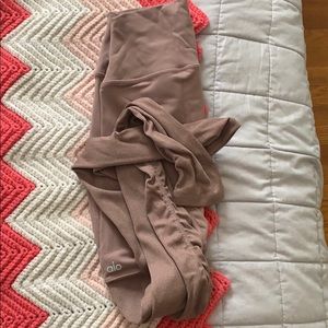 ALO Yoga High Waist Goddess Legging, Blush